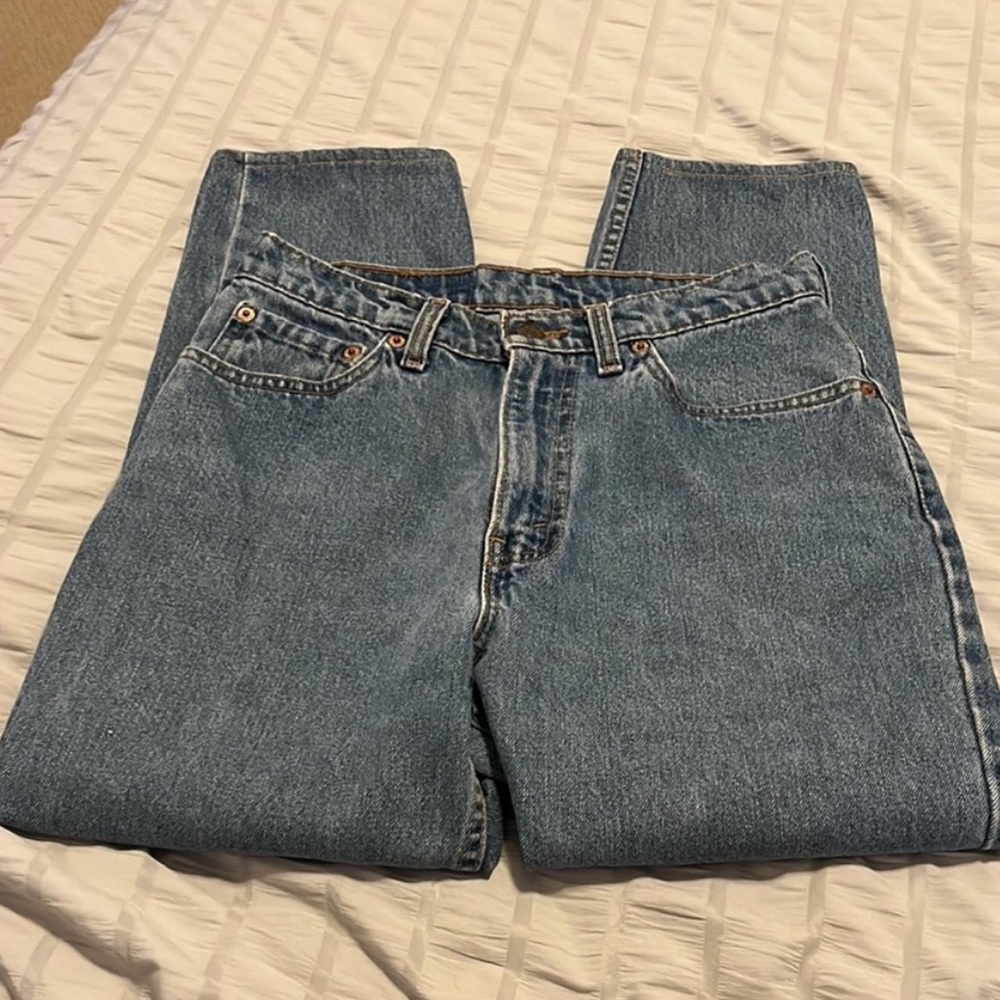 Levi's 512 slim fit tapered leg denim jean size 29 R
